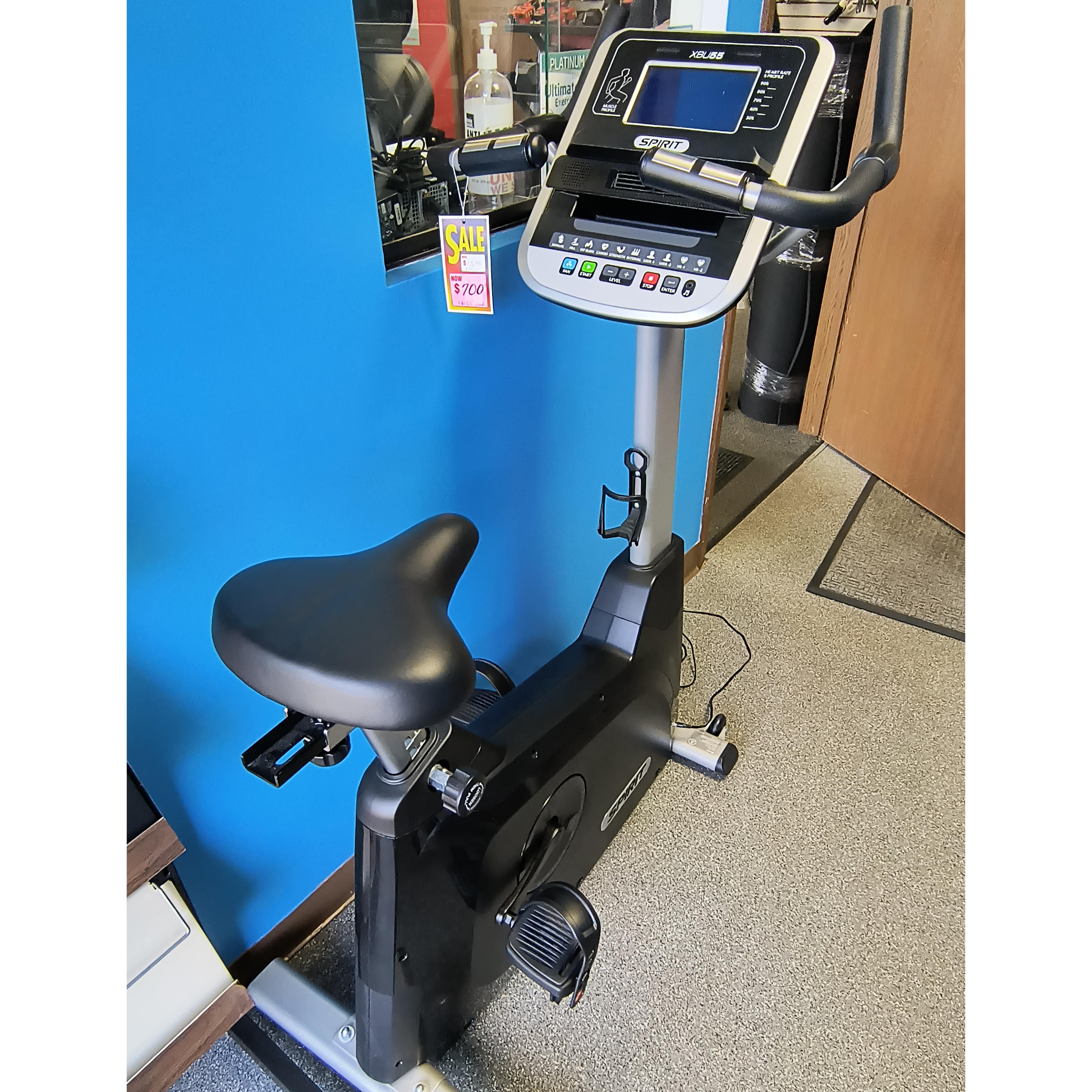 Spirit XBU55 Upright Bike (used)