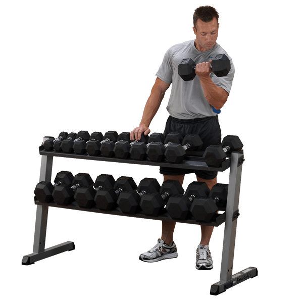 Body-Solid GDR60 2  Tier Dumbbell Rack