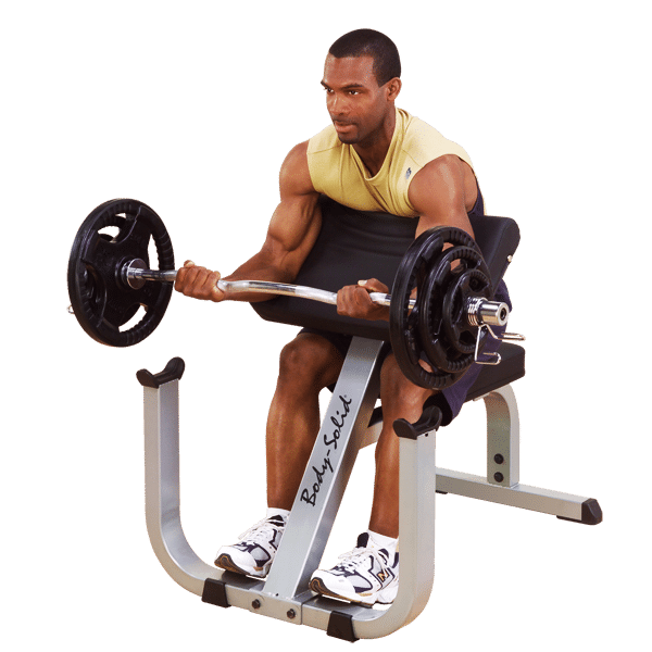 Body-Solid GPCB329 Preacher Curl Bench