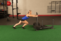 weight sled push