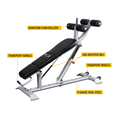Body-Solid SAB500 ProClub Line Adj. Ab Bench