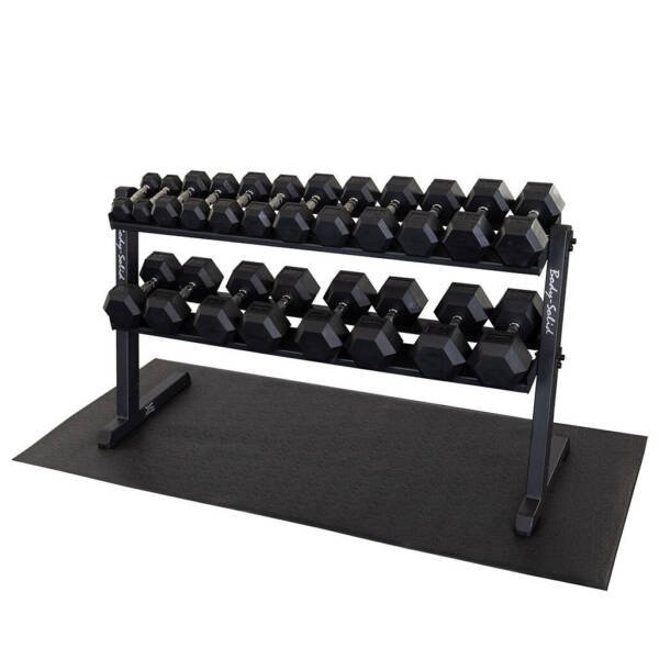Body-Solid GDR60 2 Tier Dumbbell Rack – Exercise Warehouse, Inc.