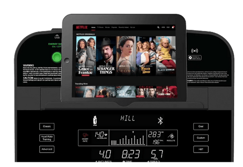 entertainment zone 480x480 Life Fitness Run CX Treadmill