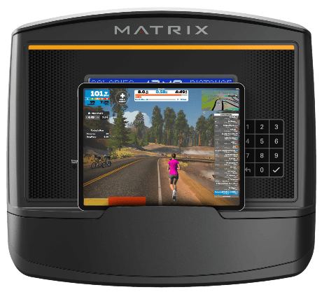 optimized MXR22 XR 03 treadmill w iPad Pro11 Zwift detail console front lores 480x480 How to Use Bluetooth FTMS to Enhance Your Workout