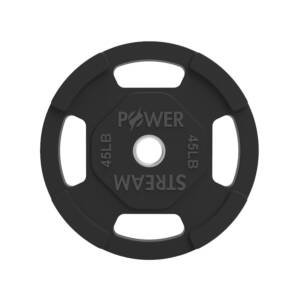 Power Stream Rubber Grip Olympic Plates