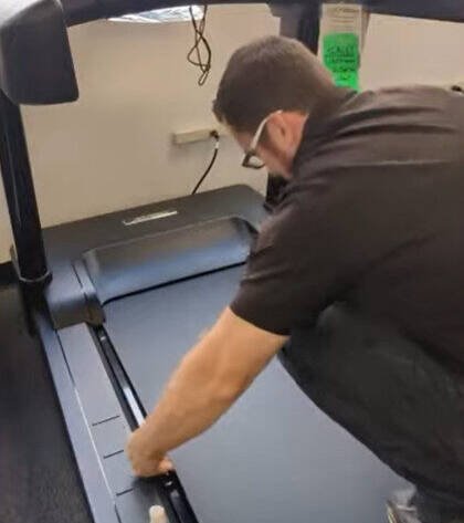 Lube Your Treadmill - without tools