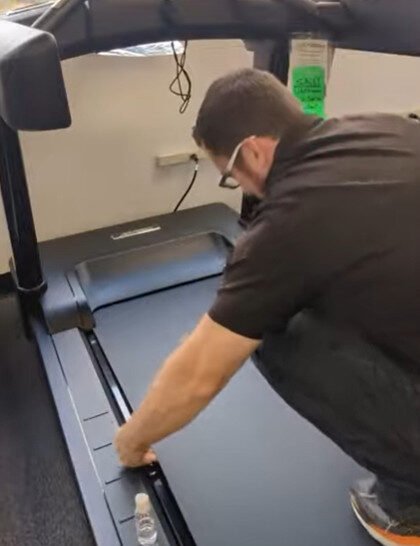 Lube Your Treadmill - without tools